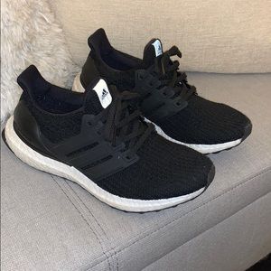 NEW black adidas ultraboosts